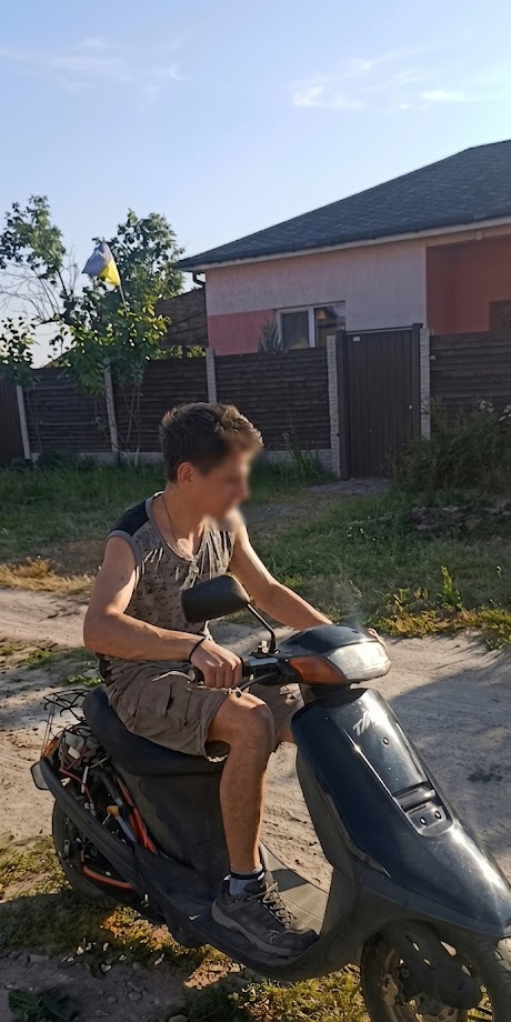 Honda Tact 24 electric conversion test ride